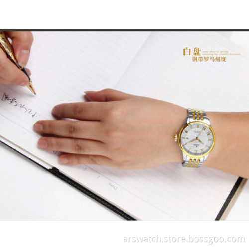 Premium high quality OEM brand stainless steel watch for men, stainless steel case and strap